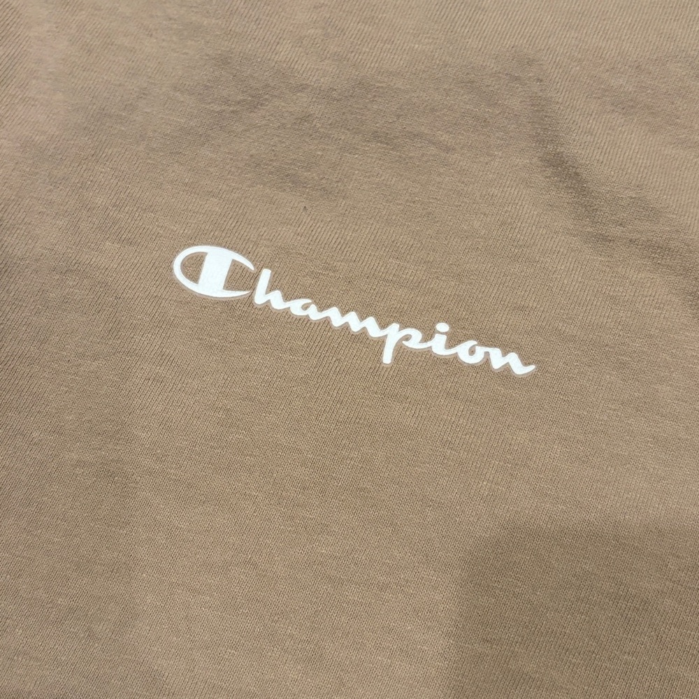 Champion Men's Tan Short Sleeve Tee - Picture 2 of 4